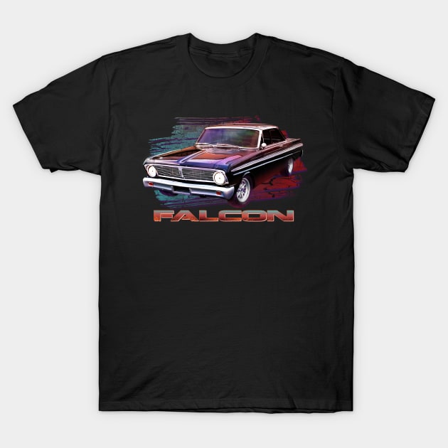 64 65 Ford Falcon Sprint Futura T-Shirt by AGED Limited